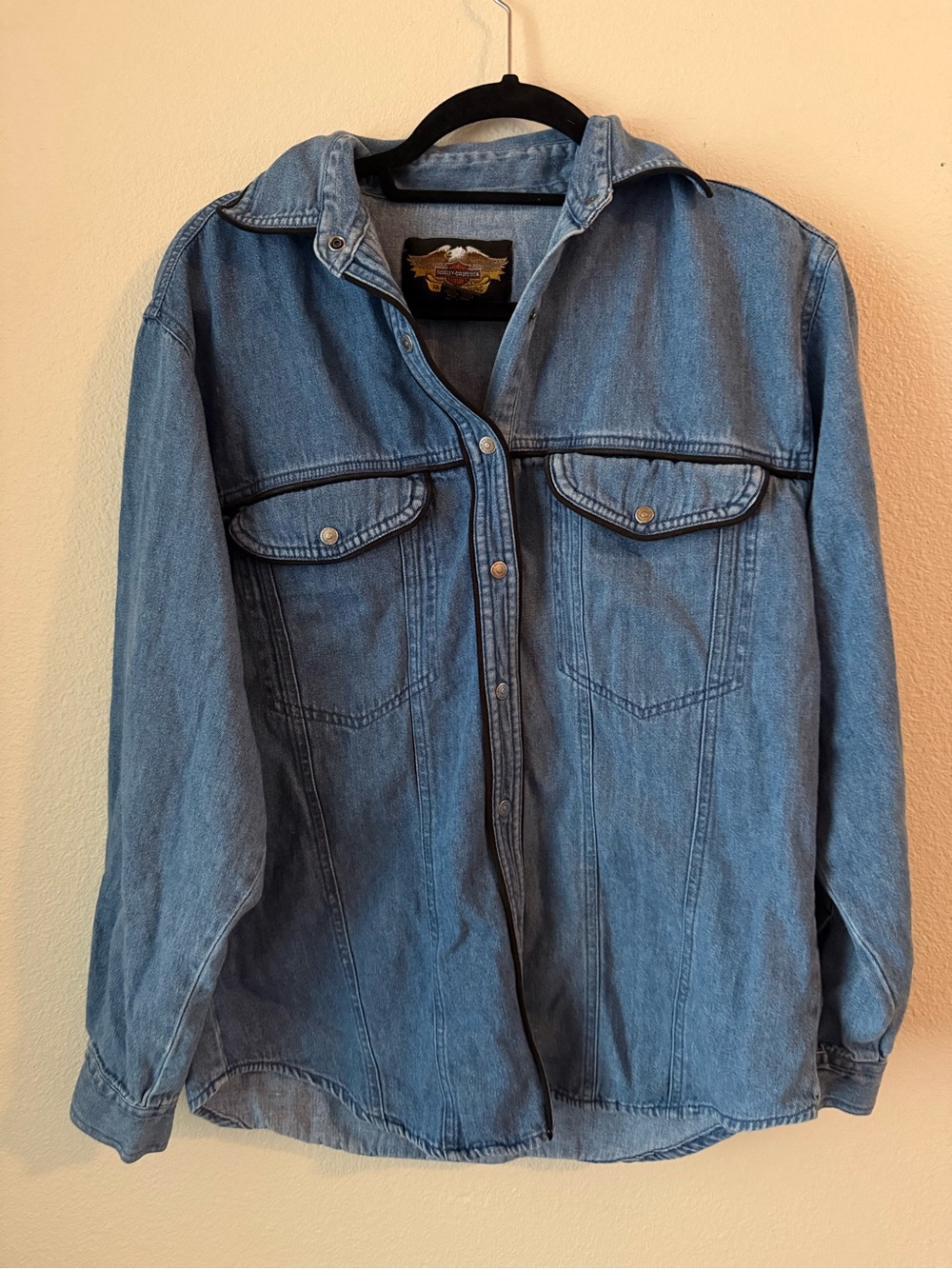 Harley Davidson denim shirt